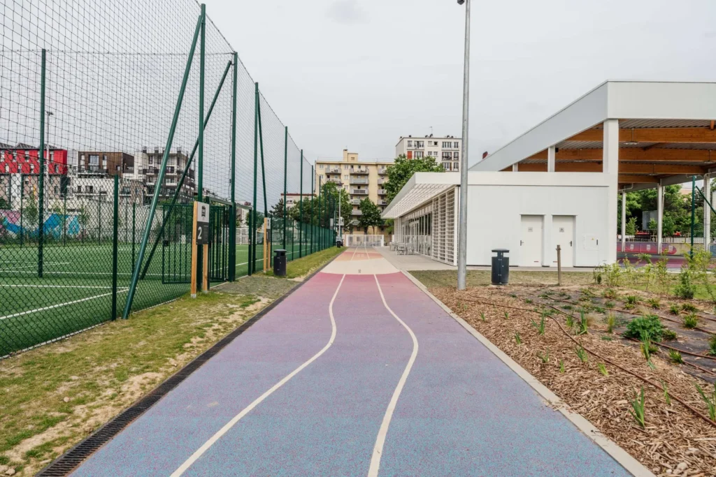 Track and Field Track at the Pantin Campus