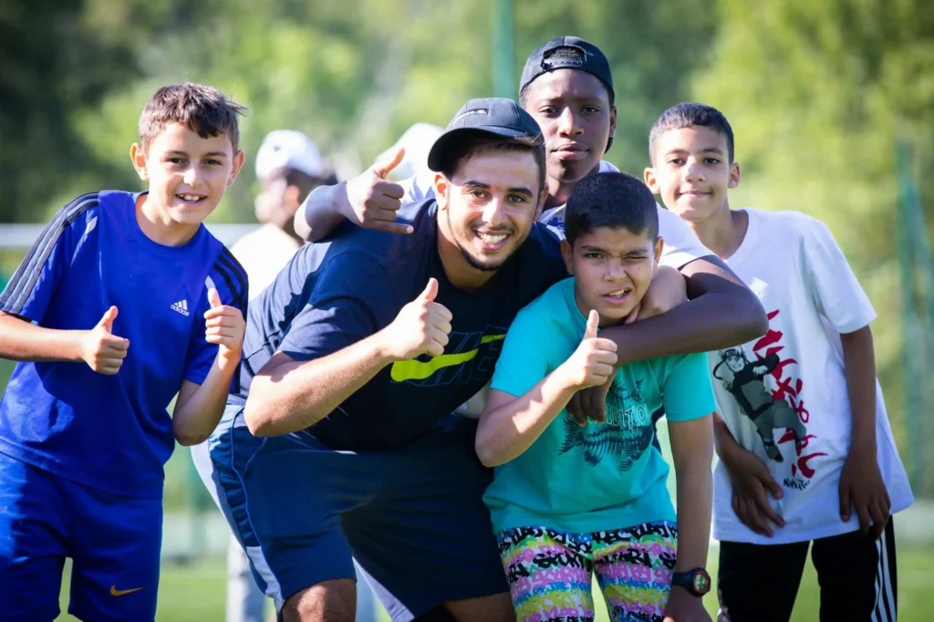 Group of young people in Chabotte