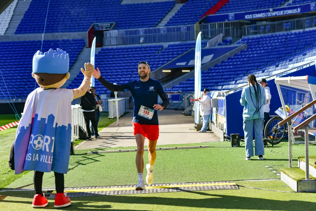 Jog in the City: Runner's Finish Line