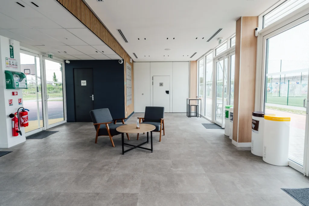 Lobby of the Pantin Campus