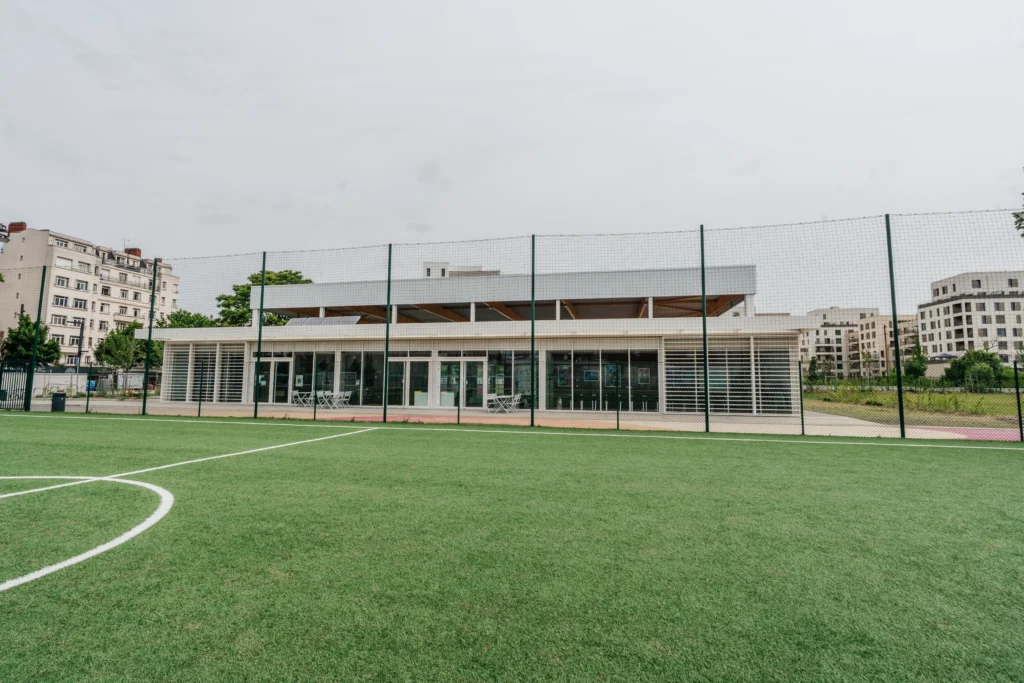 Building on the Pantin Campus