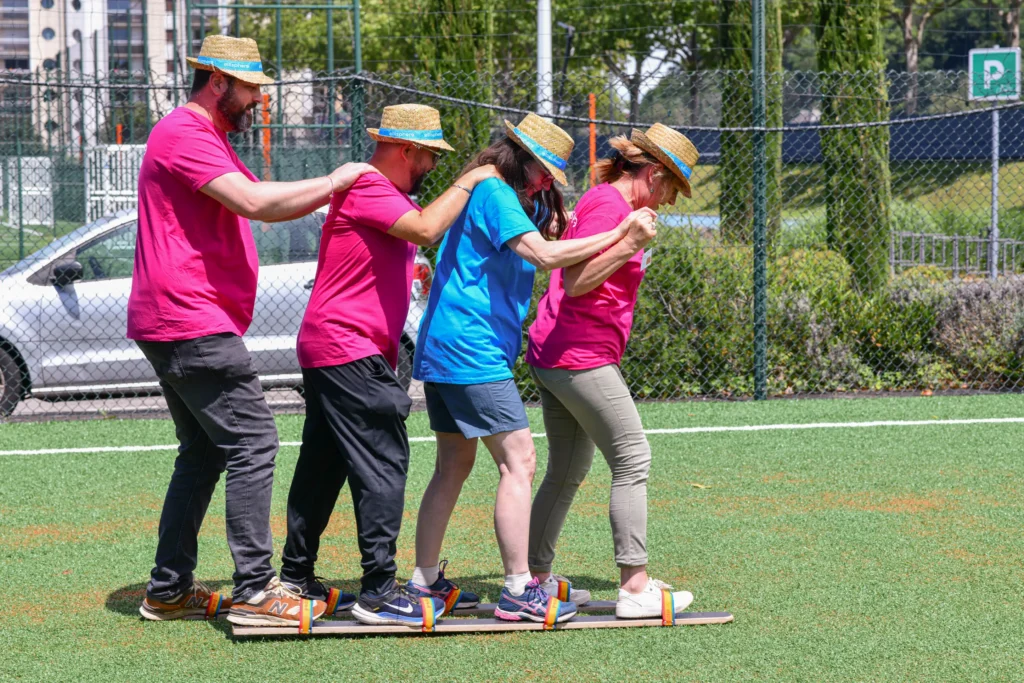 Team-building sports activity